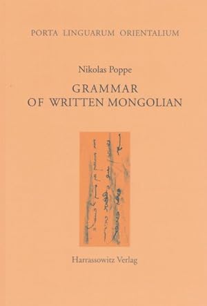 Seller image for Grammar of Written Mongolian for sale by GreatBookPrices