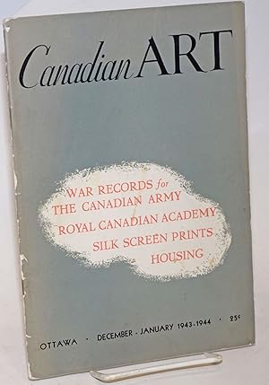 Seller image for Canadian Art: vol. 1, #2, Dec/Jan 1943/44: War records for the Canadian Army for sale by Bolerium Books Inc.