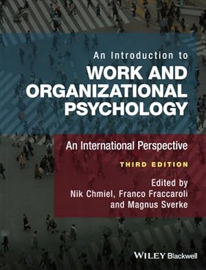 Bild des Verkufers fr Introduction to Work and Organizational Psychology : An International Perspective zum Verkauf von GreatBookPrices