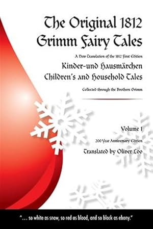 Seller image for Original 1812 Grimm Fairy Tales : Children's and Household Tales Kinder Und Hausmrchen for sale by GreatBookPrices