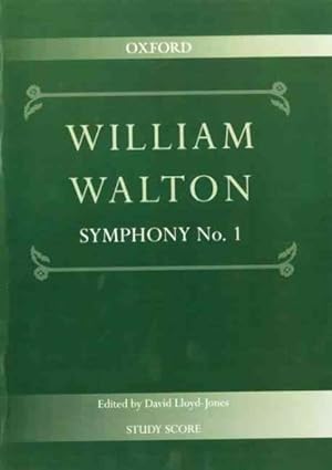 Immagine del venditore per Symphony No. 1 : Study Score, William Walton venduto da GreatBookPrices
