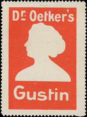 Seller image for Reklamemarke Dr. Oetkers Gustin for sale by Veikkos