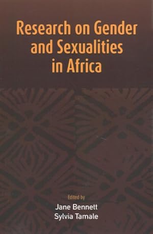 Imagen del vendedor de Research on Gender and Sexualities in Africa a la venta por GreatBookPrices