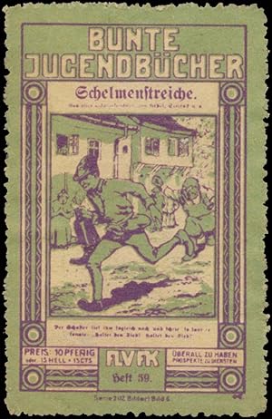 Seller image for Reklamemarke Schelmenstreiche for sale by Veikkos