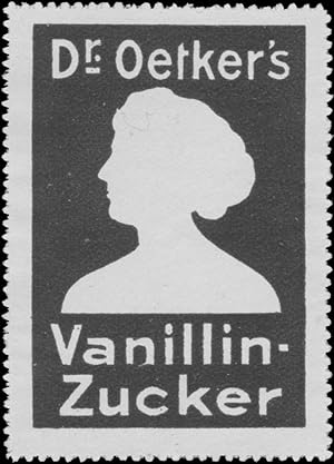 Seller image for Reklamemarke Dr. Oetkers Vanillinzucker for sale by Veikkos