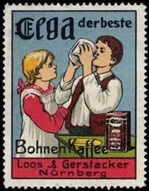 Seller image for Reklamemarke Elga der beste Bohnenkaffee for sale by Veikkos