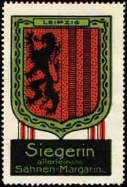 Seller image for Reklamemarke Wappen von Leipzig for sale by Veikkos