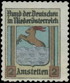 Seller image for Reklamemarke Amstetten for sale by Veikkos