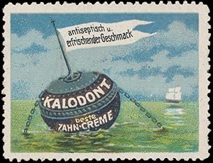 Seller image for Reklamemarke Kalodont beste Zahncreme for sale by Veikkos