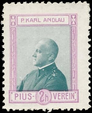 Image du vendeur pour Reklamemarke P. Karl Andlau mis en vente par Veikkos