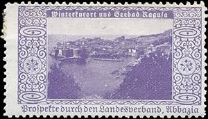 Seller image for Reklamemarke Winterkurort und Seebad Ragusa for sale by Veikkos