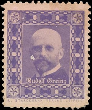 Image du vendeur pour Reklamemarke Rudolf Greinz mis en vente par Veikkos