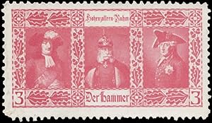 Image du vendeur pour Reklamemarke Kaiser Wilhelm I. Friedrich II. mis en vente par Veikkos