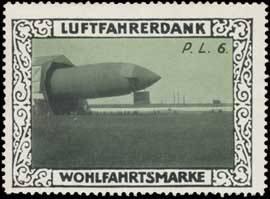 Reklamemarke Zeppelin P.L. 6