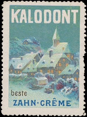 Seller image for Reklamemarke Kalodont beste Zahn-Creme for sale by Veikkos