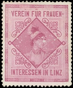 Seller image for Reklamemarke Verein fr Fraueninteressen for sale by Veikkos