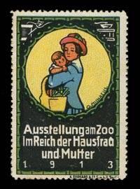 Imagen del vendedor de Reklamemarke Im Reich der Hausfrau und Mutter a la venta por Veikkos