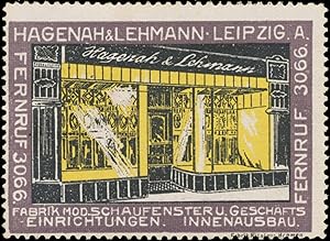 Seller image for Reklamemarke Geschftseinrichtungen & Schaufenster for sale by Veikkos