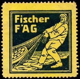 Seller image for Reklamemarke Fischer FAG for sale by Veikkos