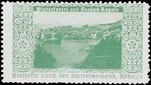 Seller image for Reklamemarke Winterkurort und Seebad Ragusa for sale by Veikkos