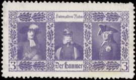 Image du vendeur pour Reklamemarke Hohenzollern Ruhm mis en vente par Veikkos