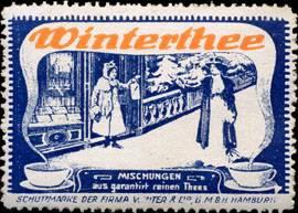 Imagen del vendedor de Reklamemarke Tee - Winterthee a la venta por Veikkos