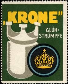 Bild des Verkufers fr Reklamemarke Krone zum Verkauf von Veikkos