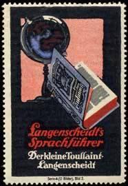 Seller image for Reklamemarke Langenscheidts Sprachfhrer for sale by Veikkos