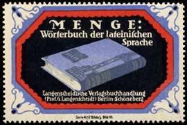 Seller image for Reklamemarke Menge Wrterbuch for sale by Veikkos