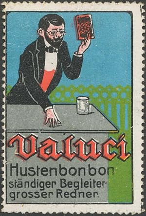 Seller image for Reklamemarke Valuci Hustenbonbon for sale by Veikkos