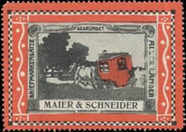 Imagen del vendedor de Reklamemarke Briefmarkenhndler a la venta por Veikkos