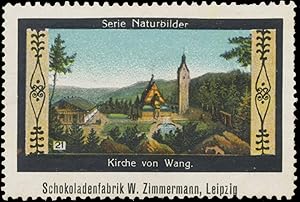 Immagine del venditore per Reklamemarke Kirche von Wang venduto da Veikkos