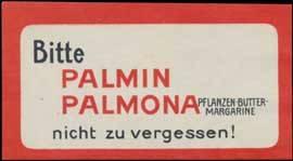 Seller image for Reklamemarke Bitte Palmin Palmona nicht zu vergessen! for sale by Veikkos