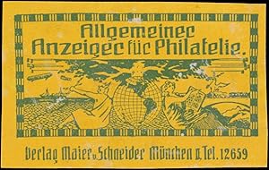Seller image for Reklamemarke Allgemeiner Anzeiger fr Philatelie for sale by Veikkos