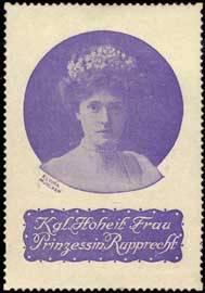Image du vendeur pour Reklamemarke Knigliche Hoheit Frau Prinzessin Rupprecht mis en vente par Veikkos