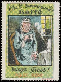 Seller image for Reklamemarke Kaffee for sale by Veikkos