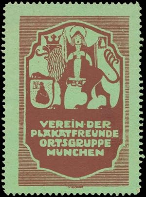 Immagine del venditore per Reklamemarke Verein der Plakatfreunde venduto da Veikkos