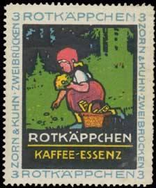 Seller image for Reklamemarke Rotkppchen Kaffee-Essenz for sale by Veikkos