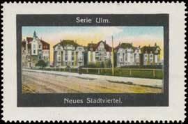 Seller image for Reklamemarke Neues Stadtviertel for sale by Veikkos