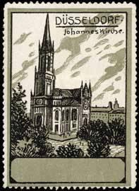 Seller image for Reklamemarke Johannes Kirche for sale by Veikkos