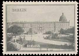 Bild des Verkufers fr Reklamemarke Schloss Berlin Stadtschlo zum Verkauf von Veikkos