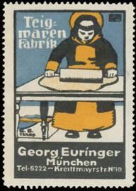 Seller image for Reklamemarke Teigwarenfabrik for sale by Veikkos