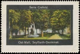 Seller image for Reklamemarke Ost-Wall Seyffarth-Denkmal for sale by Veikkos