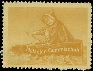 Seller image for Reklamemarke Metzeler Gummischuh for sale by Veikkos