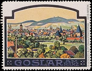 Immagine del venditore per Reklamemarke Goslar am Harz venduto da Veikkos