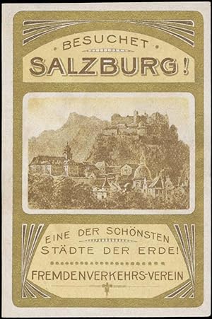 Immagine del venditore per Reklamemarke Besuchet Salzburg! venduto da Veikkos