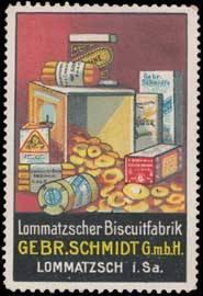 Seller image for Reklamemarke Biscuits for sale by Veikkos