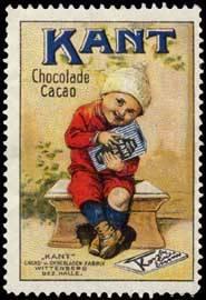 Immagine del venditore per Reklamemarke Kant Chocolade, Cacao venduto da Veikkos