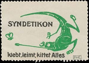 Seller image for Reklamemarke Syndetikon Chamleon for sale by Veikkos