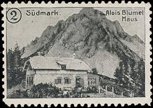 Image du vendeur pour Reklamemarke Alois Blmel Haus mis en vente par Veikkos